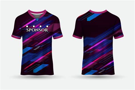 New Design Sports Jersey Vector New Design T Shirts Sports Jersey