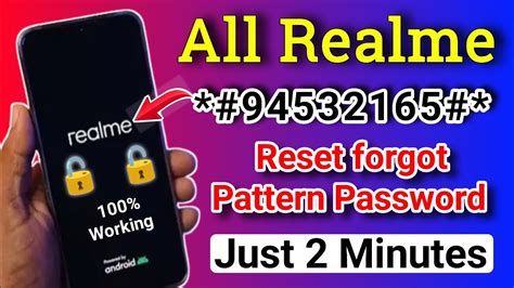 Realme Phone Ka Password Kaise Tode How To Unlock Pin Without Wipe