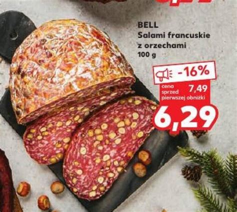 Promocja Bell Salami Francuskie Z Orzechami G W Kaufland