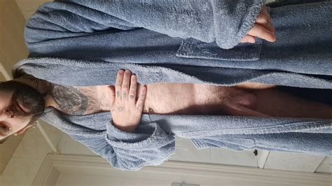 Hairy Bear Taking A Shower And Shows Off Big Belly Gay Porn Feat Beardedcummer By Faphouse