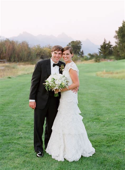 A Formal, Rustic Wedding at Jackson Hole Golf and Tennis Club in ...