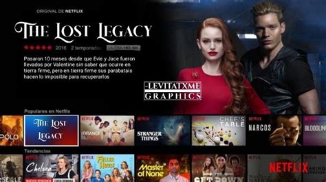 THE LOST LEGACY Netflix menu | En netflix, Netflix, Lost