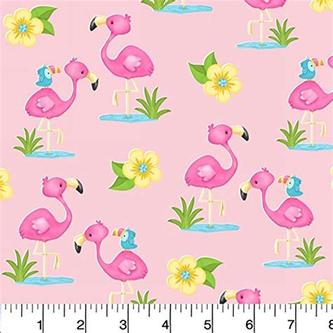 Flamingo Fabric By The Yard Kritters In The Mailbox