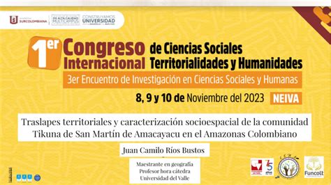 Traslapes Territoriales Y Caracterizaci N Socioespacial De La Comunidad