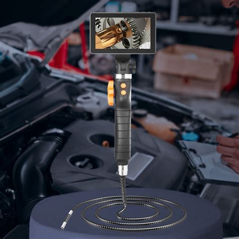 Articulating Borescope Camera Two Way Articulated Endoscope Inspection