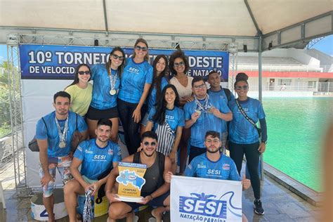 Fiepb Atletas De Nata O Do Sesi Pb Conquistam Mais De Medalhas Em