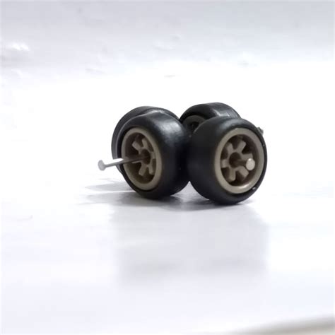 Tayar Getah Rubber Wheels 1 64 Hot Wheels TE37 JDM Long Axle New Colour Shopee Philippines