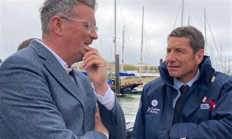 Les Sables Dolonne David Lisnard Et Yannick Moreau Propos Du