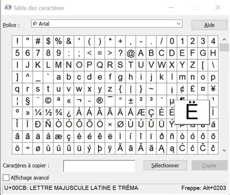 Caractères spéciaux comment les saisir facilement