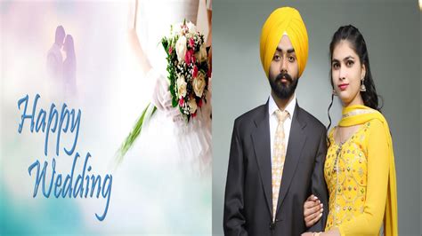 Live Telecast Inderpreet Singh Weds Chandanpreet Kaur Youtube