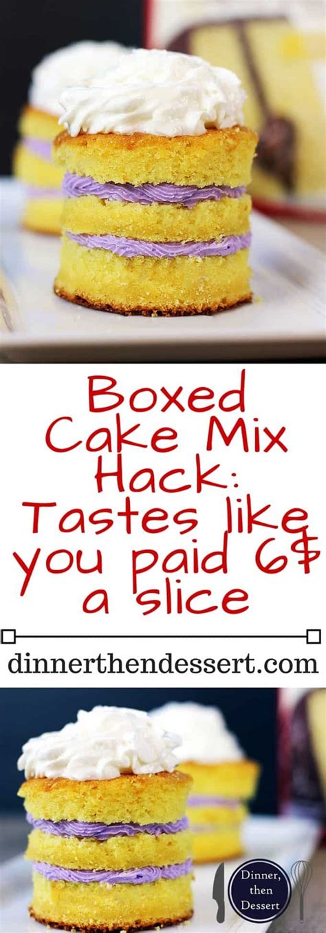 Easy Boxed Cake Mix Recipe Hack Video Dinner Then Dessert