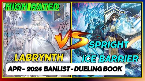 Labrynth Vs Ice Barrier Spright POST BLTR Dueling Book YouTube