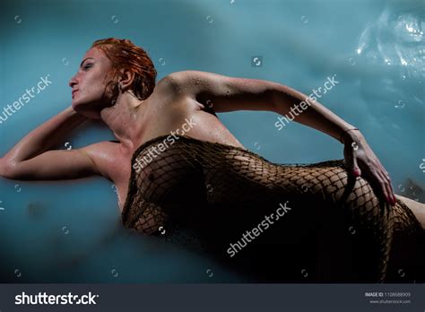 Beautiful Naked Woman Short Red Hair Stock Photo Shutterstock