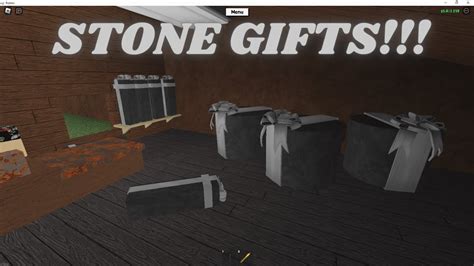 Roblox Lumber Tycoon 2 New Stone Gifts YouTube