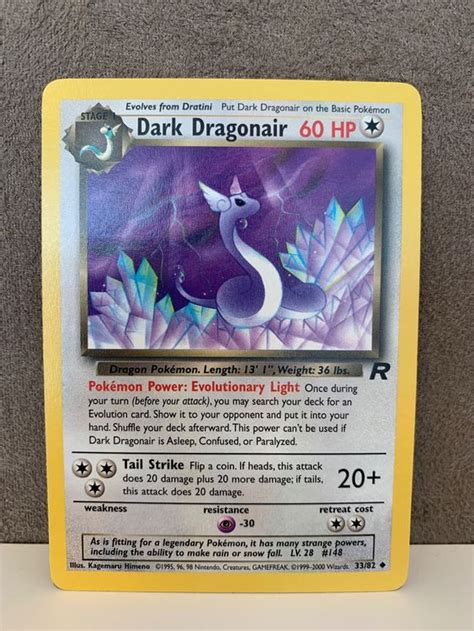 Dark Dragonair Dragonir Eng Pokemon Team Rocket Kaufen Auf Ricardo