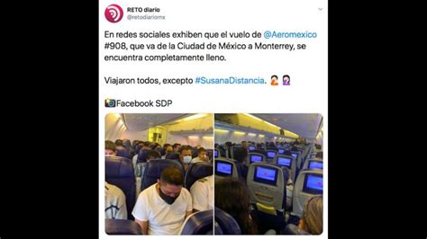 Aerom Xico En Problemas Por Reportes De Vuelo Lleno Sin Respetar La