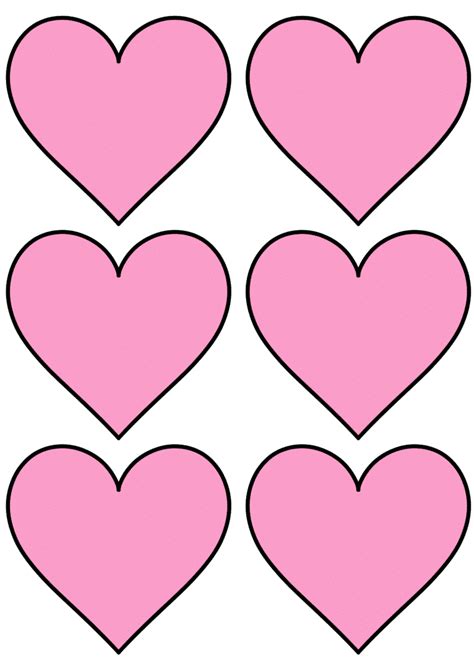 12 Free Printable Heart Templates Cut Outs