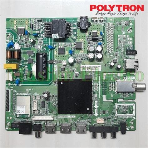 Jual Mainboard LED TV Polytron PLD 43BAG9953 Di Lapak Muslim Electro