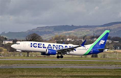 Tf Icp Boeing Max Icelandair Glasgow Airport Flickr