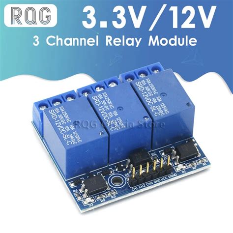 High-voltage Relay Module Three Channel Relay 12v Module, 45% OFF