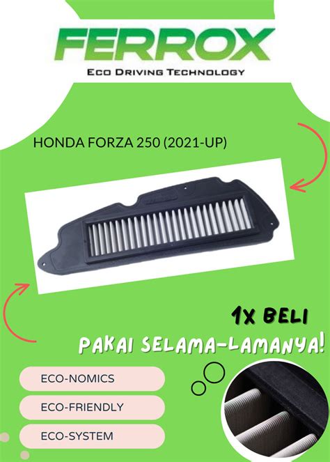 Promo Ferrox Filter Udara Honda Forza Up Ferro Filter Udara