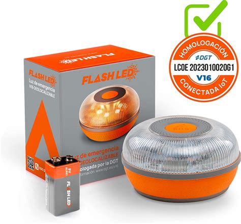 Luz De Emergencia V16 FlashLED SOS