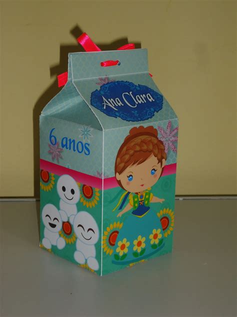 Caixa Milk Frozen Febre Fever Cute Elo Produtos Especiais