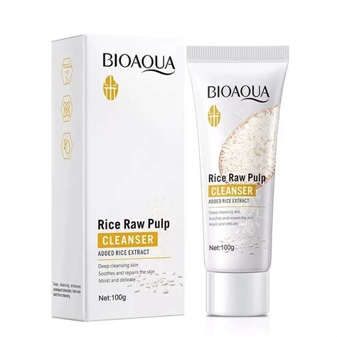 Jabon Facial Humectante De Arroz G Bqy Bioaqua Dream On Cosmetics