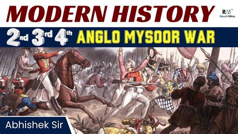 Anglo Mysore War 2nd 3rd 4th Anglo Mysore War Modern History UPSC