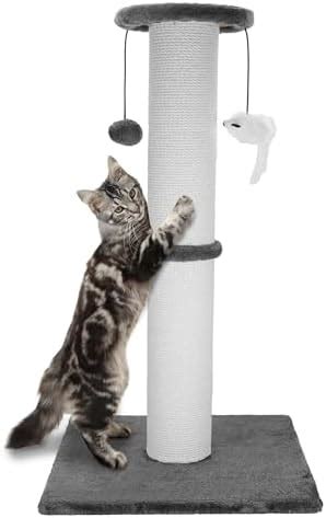 Amazon Smartcat Ultimate Scratching Post Gray Large Inch