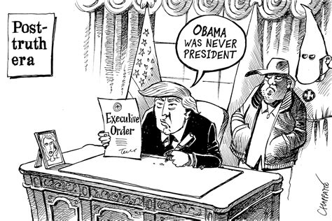 Post Truth Globecartoon Political Cartoons Patrick Chappatte