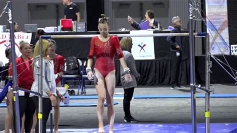 Whitney Bjerken 2019 USA Gymnastics Region 8 Level 10 Championships