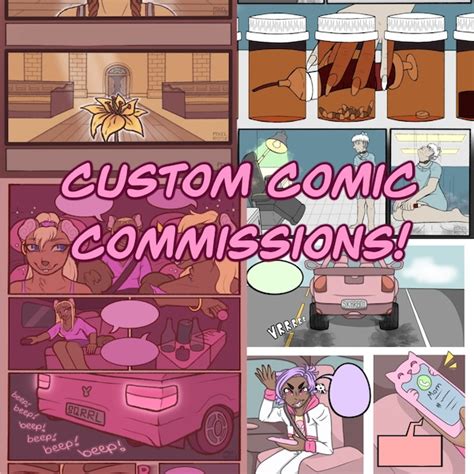 Comic Art Commission Etsy