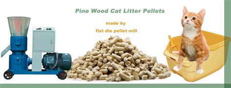 Natural Cat Litter Pellets Made by Cat Litter Pellets Mill