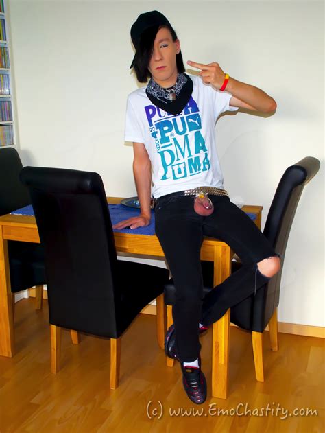 EmoBCSMSlaves Chastity Challenge Day Of Gay Bondage And Breath Control