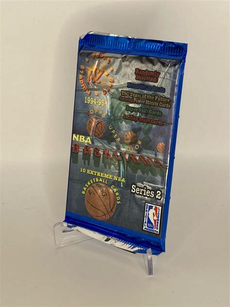 1994 95 Topps Stadium Club Series 2 Basketball Hobby Pack