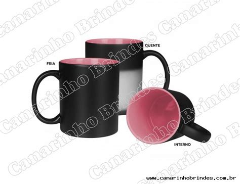 Caneca Mágica Personalizada interno colorido