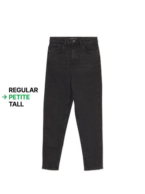 Blugi Mom Culoare Negru CROPP 3314W 99J