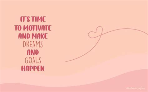 Motivation Quote - Pink Wallpaper Desktop - KC