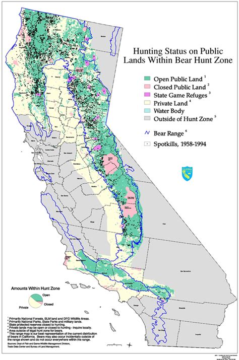 Black Bear Hunting Status 1958-1994