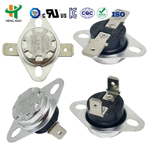 H31 Bimetal Thermal Switch For Drying Machine Ksd301 Snap Action