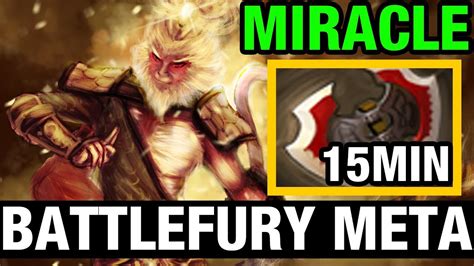 Battlefury To Monkey King Meta Miracle Dota Youtube