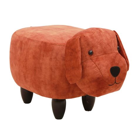 Buy Hmanddx Upholstered Ottoman Footstoolanimal Dog Ride On Footrest