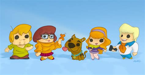 Scooby Doo Gang by MarkSheard on DeviantArt