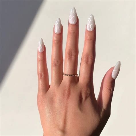 28 Latest Nude And White Nail Designs To Try In 2024