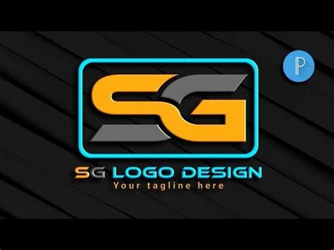 Sg Logo Design In Pixellab How To Make Sg Logo Design In Pixellab