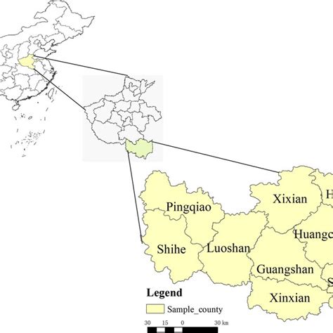 Location Of Xinyang City In China Download Scientific Diagram