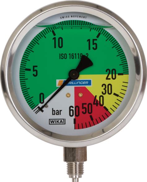 Glyzerin Manometer WIKA Von Wika