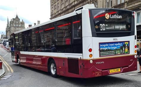 Sj Hnf Lothian Buses Volvo B Rle Mcv Evora Queen Ma Flickr