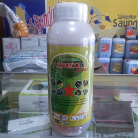 Jual Insektisida Sangkil 590EC 1LT Pembasmi Hama Ulat Wereng Kutu Daun